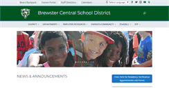Desktop Screenshot of brewsterschools.org